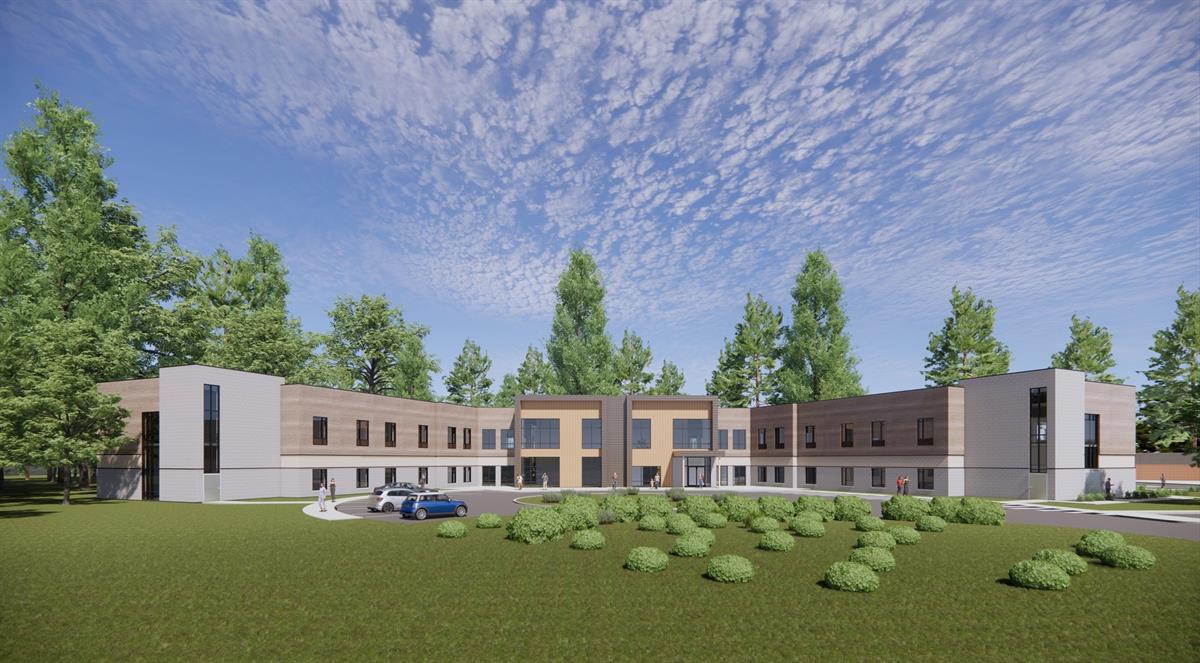 Long-Term Care Development Artist Rendering