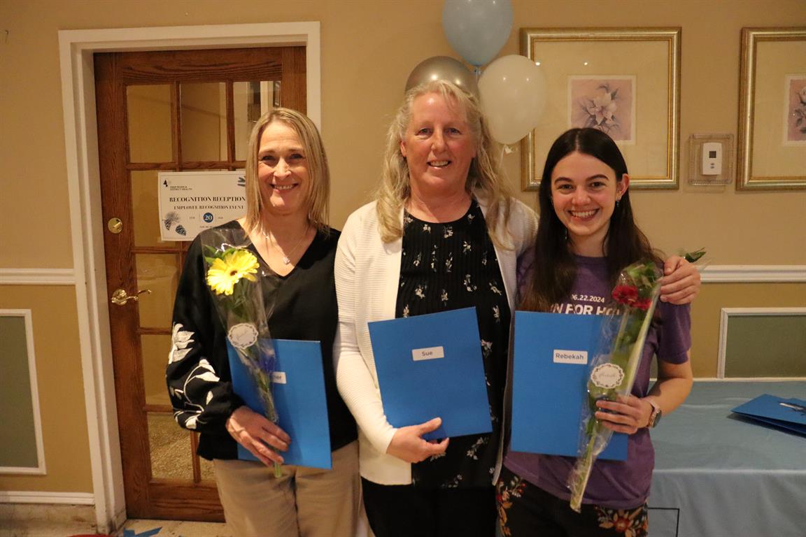Nominees for the 2026 Essential Pieces Award were recognized for exemplifying DRDH’s Mission, Vision, and Values through their outstanding teamwork, dedication, and compassion. Congratulations to team members Heather, Sue and Rebekah (as well as Tara, Marjorie, Phillip, Mandy, and Rachael, who are not pictured) on this well-deserved recognition.